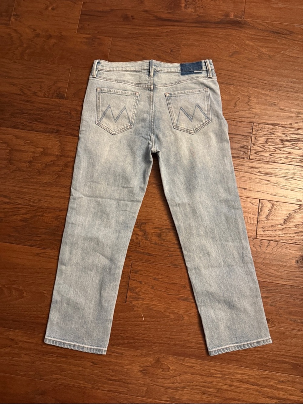MOTHER Light Wash women’s size 30 straight ankle jeans